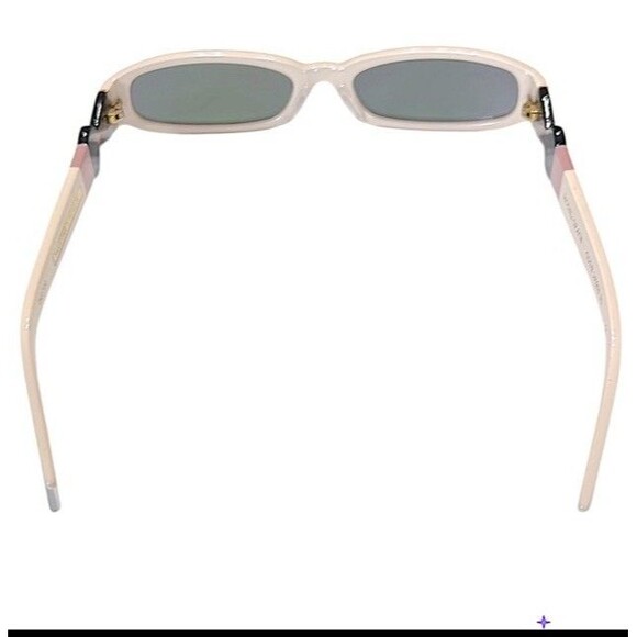 FAKBYFAK x Pilar Zeta SHARP & GRACE Sunglasses. Glossy Ivory & Pink Limited Ed. main image 12